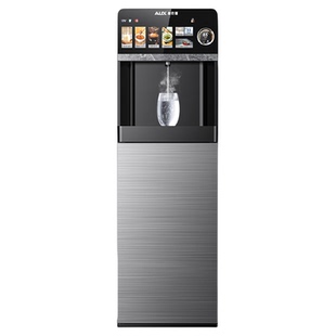 奥克斯即热饮水机家用立式下置水桶全自动智能制冷速热办公室新款