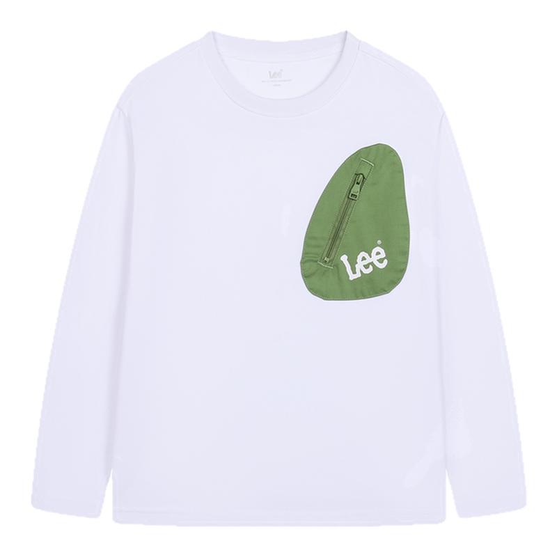Leekids男童纯棉印花长袖T恤