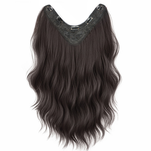 假发片一片式露丝大波浪长卷发无痕仿真发增发量蓬松高层次接发片