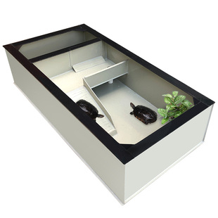 乌龟缸种龟箱龟池特大号大带产蛋沙池家用巴西养龟箱PP塑料生态缸