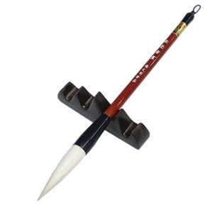 新品 兼毫书画大中小毛笔短锋肚大笔国画书法笔狼羊毫行楷书