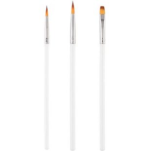 黑白金天鹅数字油画画笔专用笔diy6号8号水彩笔套装数字油画勾线