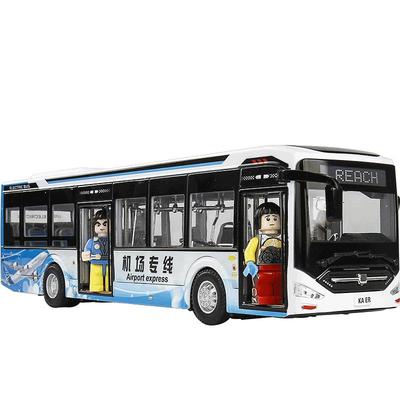 金属142公交模型声音灯光