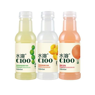 农夫山泉水溶C100多口味整箱