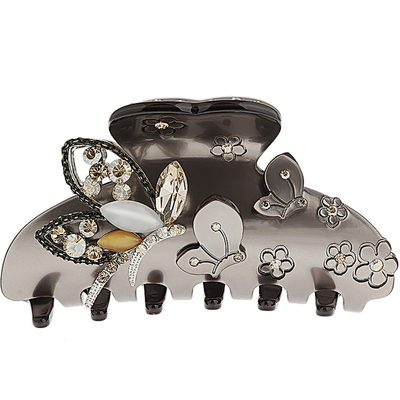 蝴蝶皇家莎莎新款时尚人造抓夹