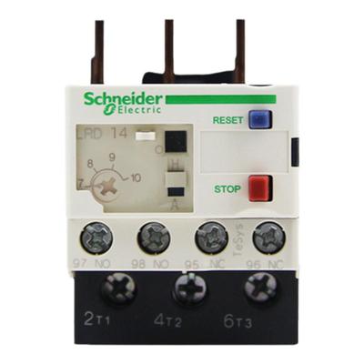 schneider施耐德热过载继电器 LRD14C 额定电流7-10A过热保护开关