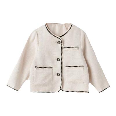 皇室童缘女童小香风外套春