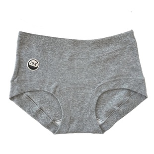 A类生态棉女士内裤中腰包臀简约品质纯棉抑菌裆素色软糯三角裤