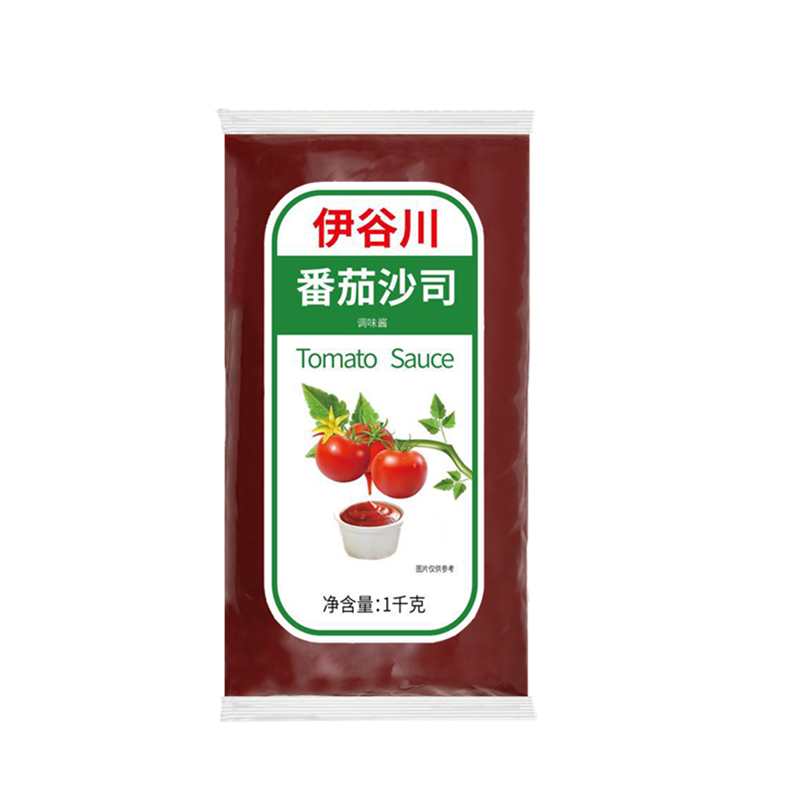 番茄沙司 伊谷川番茄醬1kg 薯?xiàng)l 漢堡披薩手抓餅醬 包郵