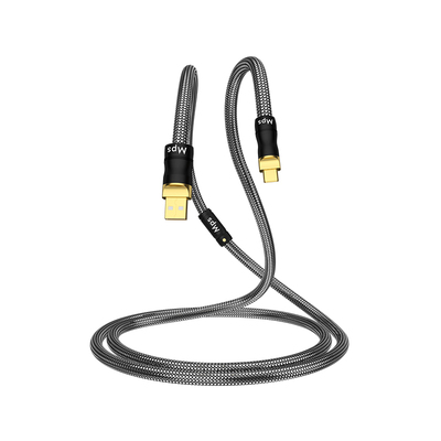 Mps石墨烯单晶铜HiFi发烧USB音频线OTG数据Typec声卡音响解码器线