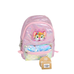 长隆纪念品珠海海洋王国琦琦美人鱼幻彩镭射双肩书包送小女孩礼物