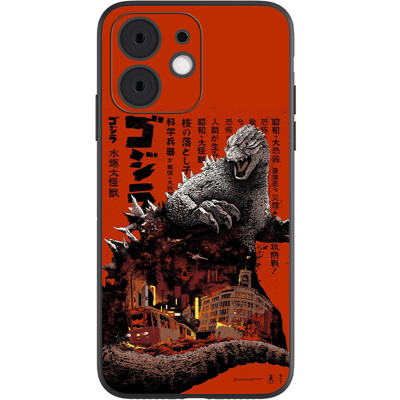 基多拉哥斯拉手机壳iphone13防摔