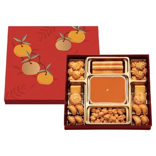 香港奇华饼家八宝锦盒糕点年货进口饼干曲奇零食新年礼物高端礼盒