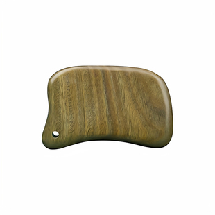 檀木经络按摩梳天然檀木面部刮痧板肩颈按摩疏通经络全身刮痧通用