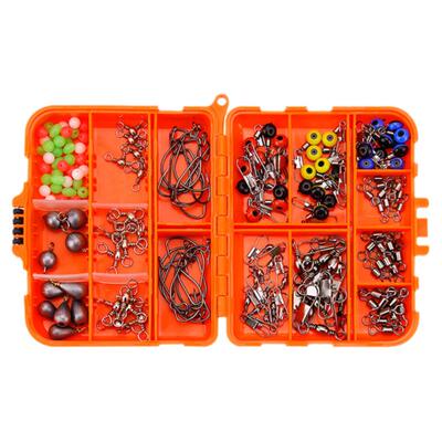 威和 165件路亚鱼钩配件套装德州钓组海钓矶钓套盒跨境钓鱼具用品