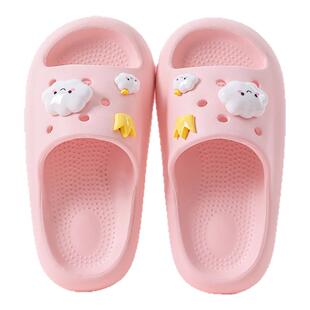 女童拖鞋儿童夏季2025新款室内家居中大童女孩凉拖鞋可爱浴室防滑
