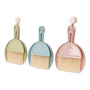 儿童扫帚簸箕套装小学生迷你桌面课桌清理扫把小戳子软毛清洁用品