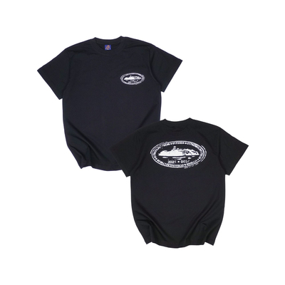 现货CORTEIZ恶魔岛短袖T恤修身嘻哈美式DRILL紧身健身小领口