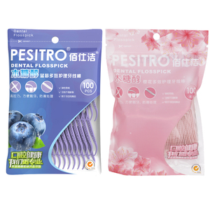 佰仕洁多效护理牙线棒高强力
