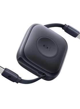 倍思伸缩线适用苹果手表充电器AppleWatch手机数据线iwatch二合一iPhone17ProMax快充充电头45W快充S11Ultra3
