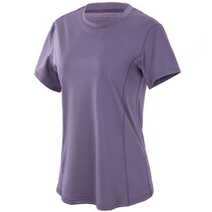 大码瑜伽服女短袖宽松显瘦胖mm运动套装训练速干衣普拉提健身上衣