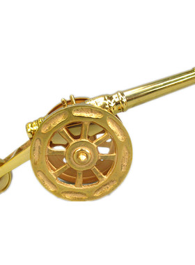 黄铜精工风水模型红衣大炮包邮