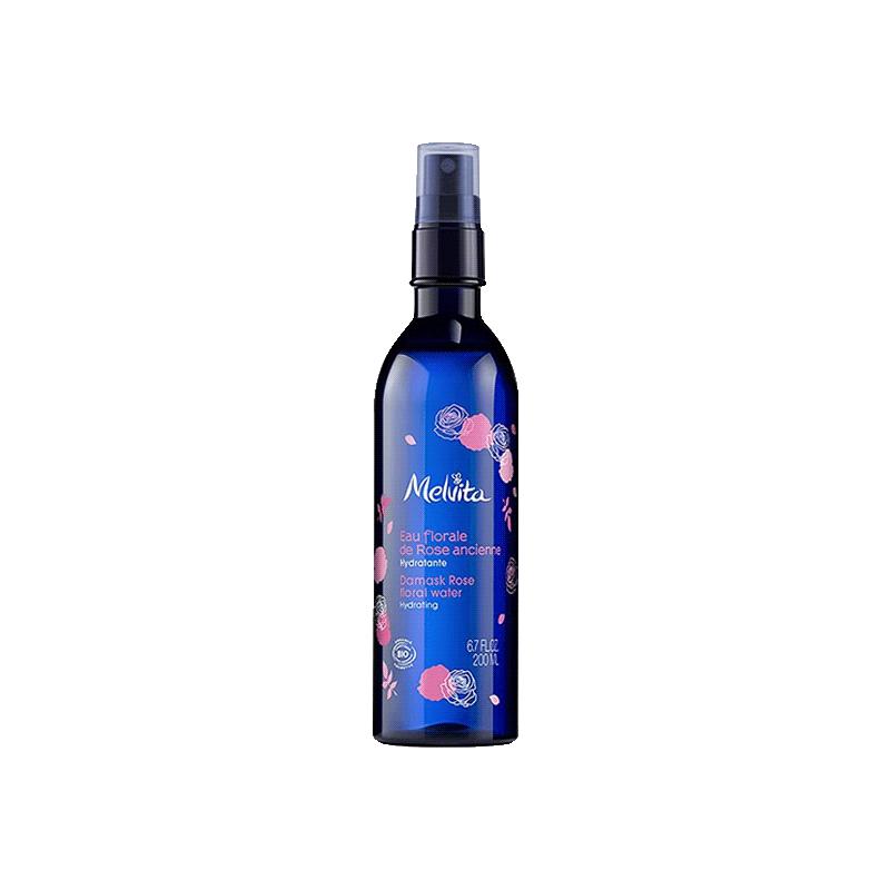 Melvita蜜葳特玫瑰水纯露补水保湿舒缓喷雾提亮爽肤水200ml保税