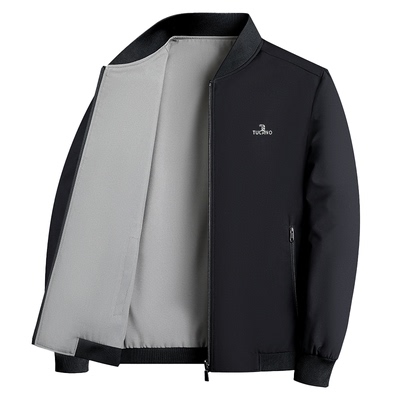 啄木鸟男士本命年红色夹克外套男