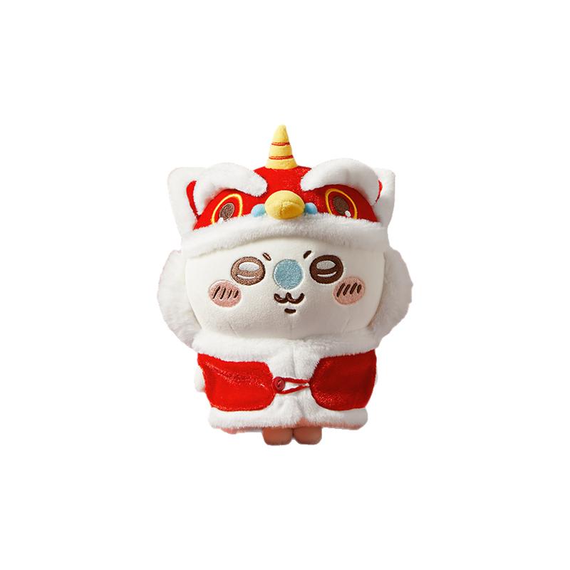 名创优品chiikawa系列新年限定毛绒公仔玩偶软萌可爱