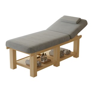 实木美容按摩床加粗六腿稳固承重理疗推拿床美容院纹绣美体专用床