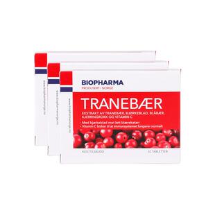 BP Biopharma贝尔法挪威蔓越莓精华片保养卵巢护女性*3盒进口