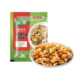 现货 家乐 爆好吃 爆炒 螺蛳 花蛤 海鲜辣炒酱 36g