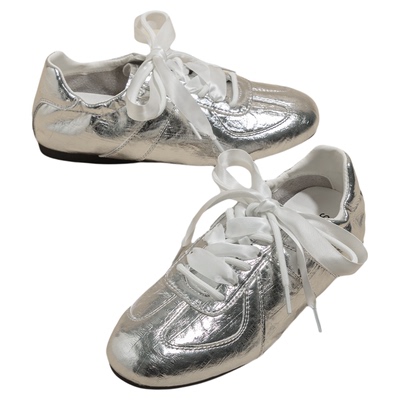 snowelf~芭蕾增高气质百搭德训鞋