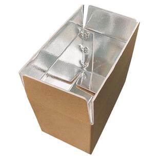 泡沫铝膜保温纸箱冷链冷冻水果彩印礼品盒包装箱子搬家超硬打包箱