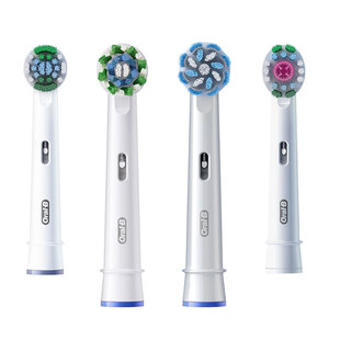 OralB/欧乐B电动牙刷头原装升级全新X型刷毛替换通用适配成人2D3D