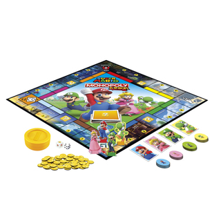 【现货】Monopoly孩之宝地产大亨超级玛丽奥马力欧联名桌游强手棋