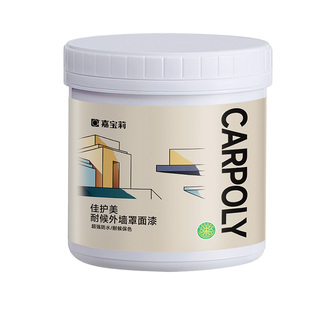 嘉宝莉罩面漆外墙防水真石漆水泥地家用保护漆透明水性外墙防青苔