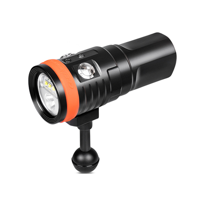 OrcaTorch潜水手电筒多色uv补光