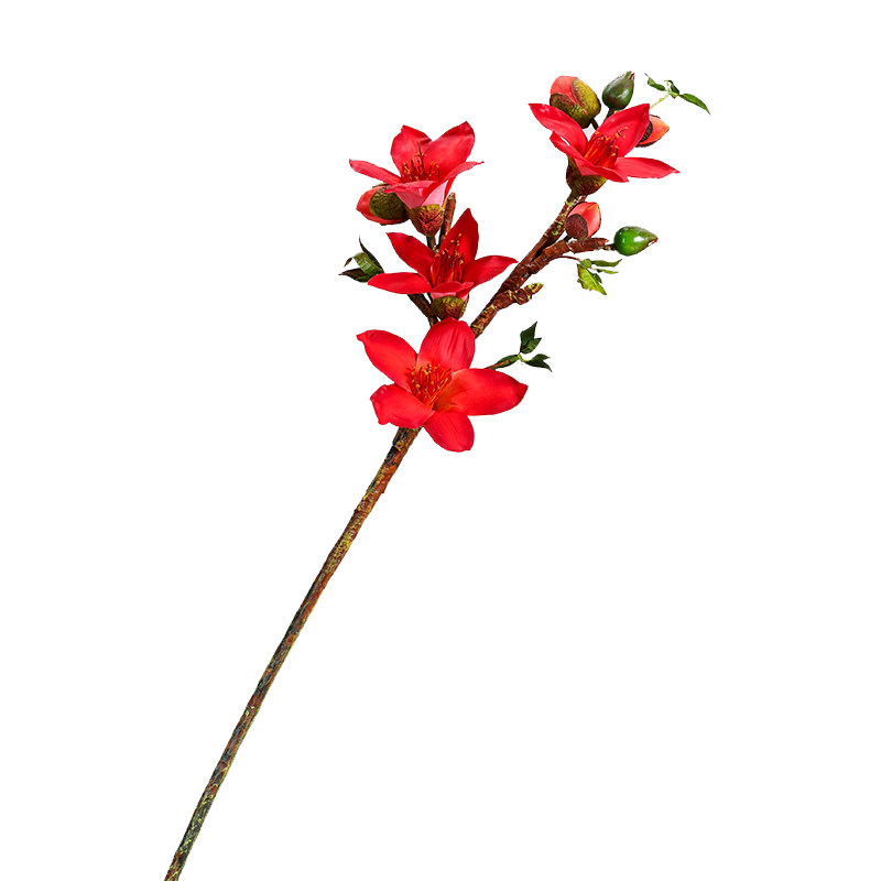 高档仿真攀枝花木棉花玉兰花装饰