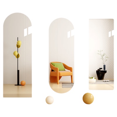 壁挂轻奢风穿衣镜全身家用试衣镜