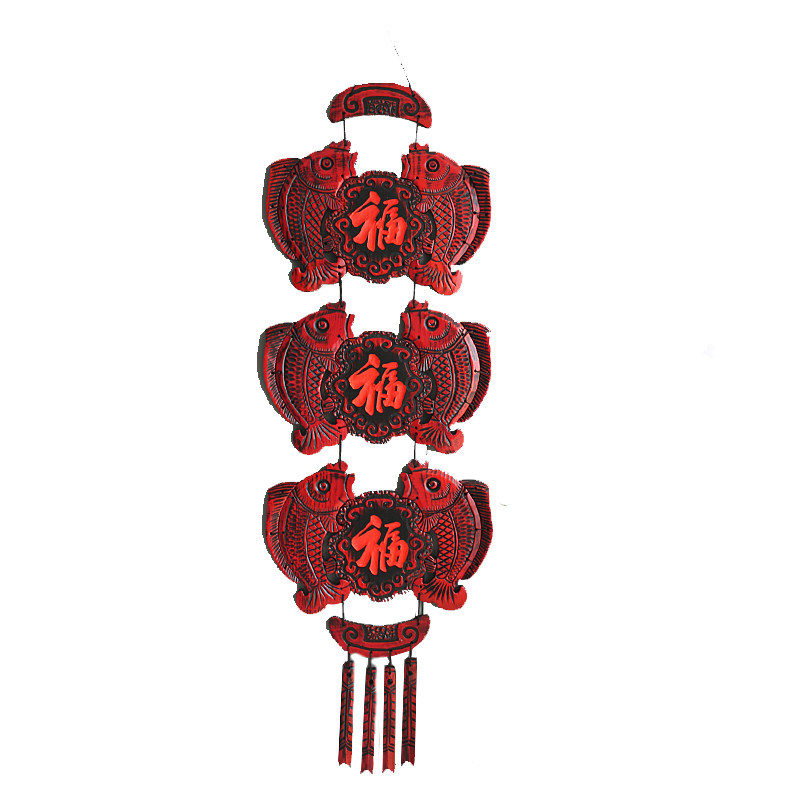 春节装饰挂件客厅福入门来对联