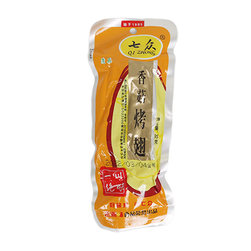 七众32g香菇烤翅鸭翅清真食品
