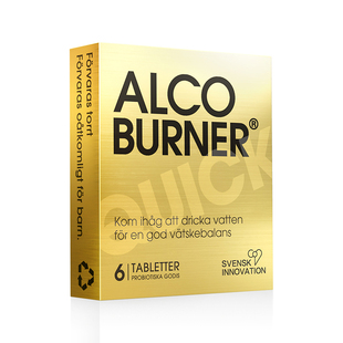 【自营】瑞典Alcoburner燃酒灵解酒益生菌解酒醒酒药酶应酬防醉