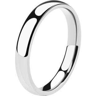 免费刻字钛钢光面戒指男士单身简约食指环戒子素面高级感潮男饰品