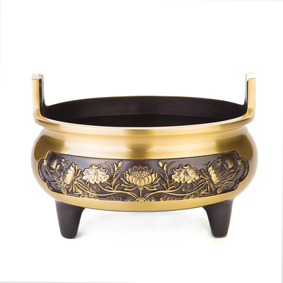 特大号纯铜供奉家用宣德炉