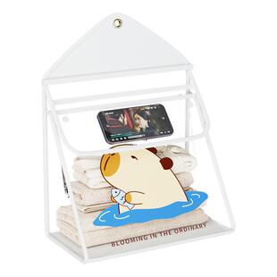 浴室防水挂袋卫生间洗澡放衣服收纳袋子宿舍墙挂式置物袋防水神器