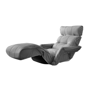 Kino少女心懒人沙发单人硅胶皮防猫爪奶油风休闲创意撸猫可躺卧椅