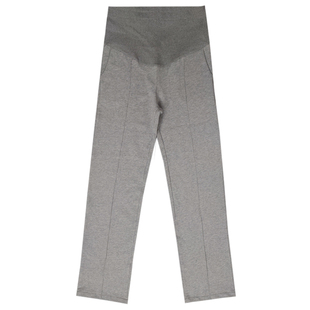 孕妇裤春秋款白色纯棉长裤高个子阔腿裤运动裤运动拖地裤子直筒裤