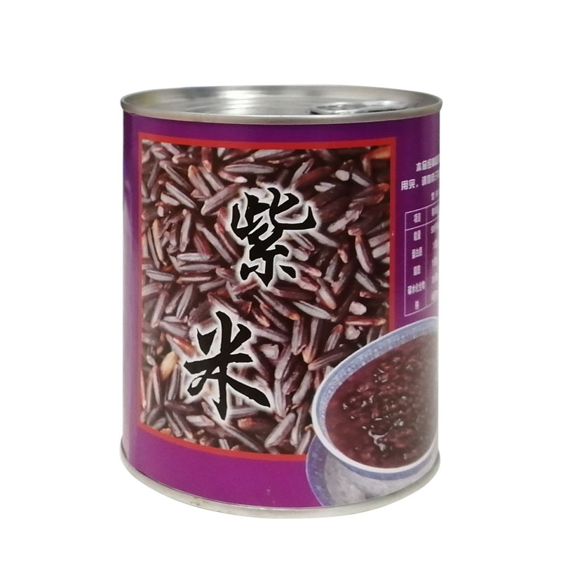 名忠紫米罐头850g*12整箱糖水店