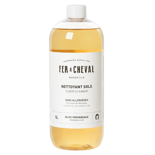 FER A CHEVAL马蹄铁环保温和天然植物皂免冲洗瓷砖木地板清洁液1L